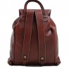 Sac à dos en cuir gras KATANA M marron | Bagage femme style classique intemporel cuir de qualité Sac à dos en cuir gras KATANA M marron | Bagage femme style classique intemporel cuir de qualité
