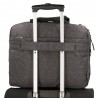 Sacoche ordinateur 15,6 pouces homme marque PEPE JEANS LONDON "Irvin" gris chiné Sacoche ordinateur 15,6 pouces homme marque PEPE JEANS LONDON "Irvin" gris chiné