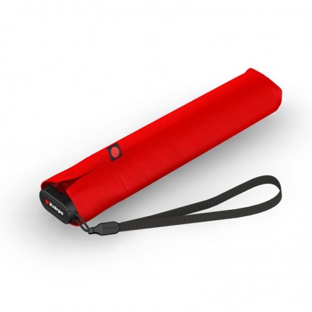 Parapluie de poche slim ultra-léger KNIRPS "US 050" rouge vif