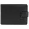 Porte-monnaie Cuir souple lisse - Noir Porte-monnaie Cuir souple lisse - Noir
