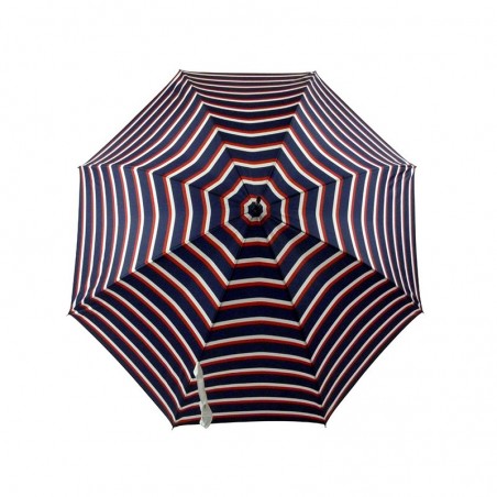 Parapluie long LE PARAPLUIE FRANÇAIS "Rayures" marine made in France