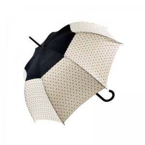 Parapluie long LE PARAPLUIE FRANÇAIS "Ancres" blanc made in France
