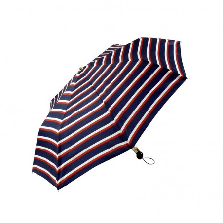 Parapluie pliant LE PARAPLUIE FRANÇAIS "Rayures" marine made in France