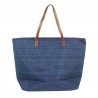 Sac de plage femme LES TROPEZIENNES "Concarneau" bleu marine Sac de plage femme LES TROPEZIENNES "Concarneau" bleu marine