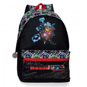 Sac à dos AVENGERS "Armour Up" 42cm - noir sac scolaire garçon