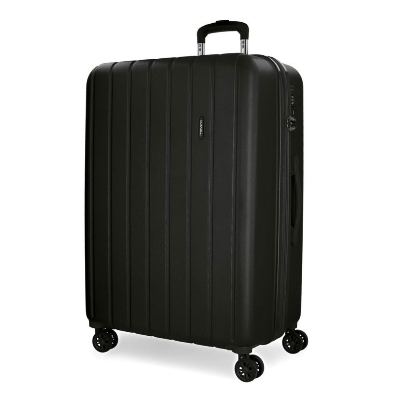 Valise extensible 75cm MOVOM Wood noir 