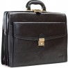 Cartable cuir 3 soufflets KATANA - Noir Cartable cuir 3 soufflets KATANA - Noir