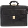 Cartable cuir 3 soufflets KATANA - Noir Cartable cuir 3 soufflets KATANA - Noir