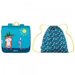 Cartable maternelle TANN'S x L'ÉCOLE DES LOISIRS "Billy" avec sac à dos offert