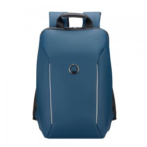 Sac à dos imperméable DELSEY "Securain" 14" - bleu nuit