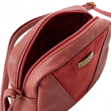 Sac bandoulière RIP CURL "Kobie" small rhubarbe | sac à main femme festival pas cher