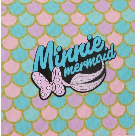 Sac à dos fille Disney MINNIE "Mermaid" 32cm rose idéal maternelle