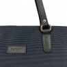 Sac femme type cabas nylon et cuir KATANA bleu marine Sac femme type cabas nylon et cuir KATANA bleu marine