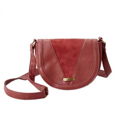 RIP CURL | Sac bandoulière "Kobie" medium rhubarbe | Sac à main femme porté croisé en similicuir vegan pas cher RIP CURL | Sac bandoulière "Kobie" medium rhubarbe | Sac à main femme porté croisé en similicuir vegan pas cher