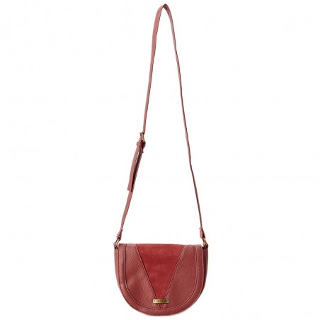 Sac bandoulière femme RIP CURL "Kobie" medium rouge rhubarbe