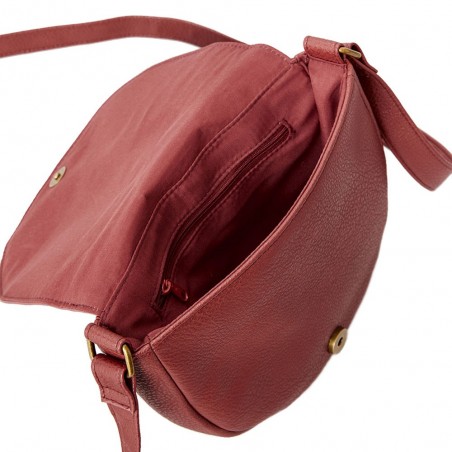 RIP CURL | Sac bandoulière "Kobie" medium rhubarbe | Sac à main femme porté croisé en similicuir vegan pas cher RIP CURL | Sac bandoulière "Kobie" medium rhubarbe | Sac à main femme porté croisé en similicuir vegan pas cher