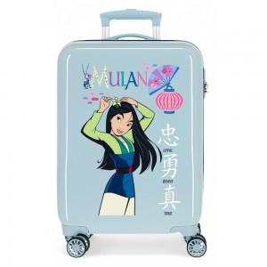 Valise cabine DISNEY PRINCESS "Mulan" - ciel