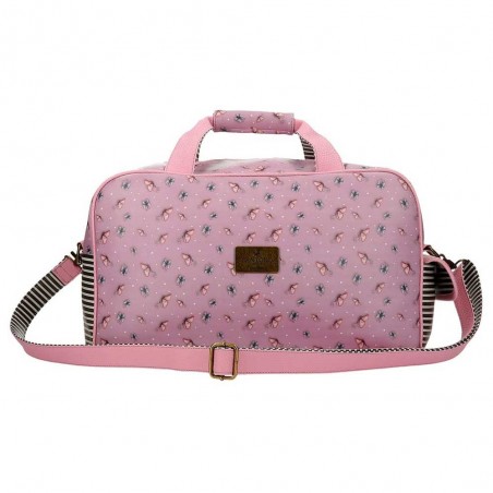 Sac de voyage fille 45cm GORJUSS "Somewhere" rose | Bagage enfant haute qualité