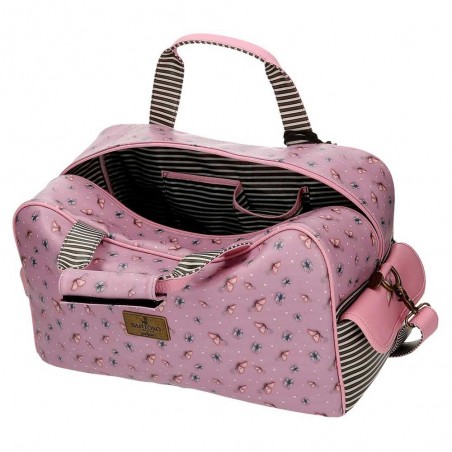 Sac de voyage fille 45cm GORJUSS "Somewhere" rose | Bagage enfant haute qualité