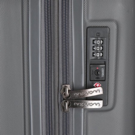Valise extensible 65cm MOVOM "Wood" gris | Bagage taille moyenne séjour 1 semaine pas cher Valise extensible 65cm MOVOM "Wood" gris | Bagage taille moyenne séjour 1 semaine pas cher