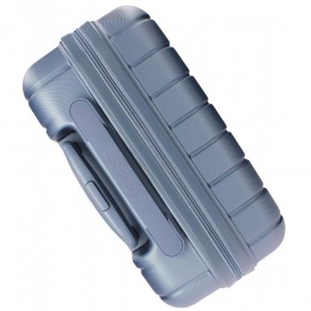 Valise cabine 55cm MOVOM "Wood" bleu silver | Bagage à main avion pas cher Valise cabine 55cm MOVOM "Wood" bleu silver | Bagage à main avion pas cher