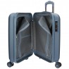 Valise cabine 55cm MOVOM "Wood" bleu silver | Bagage à main avion pas cher Valise cabine 55cm MOVOM "Wood" bleu silver | Bagage à main avion pas cher
