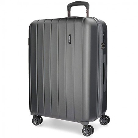 Valise extensible 65cm MOVOM "Wood" gris | Bagage taille moyenne séjour 1 semaine pas cher Valise extensible 65cm MOVOM "Wood" gris | Bagage taille moyenne séjour 1 semaine pas cher