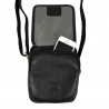 Sacoche bandoulière homme en cuir gras KATANA noir | Pochette homme pas cher Sacoche bandoulière homme en cuir gras KATANA noir | Pochette homme pas cher
