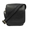 Sacoche bandoulière homme en cuir gras KATANA noir | Pochette homme pas cher Sacoche bandoulière homme en cuir gras KATANA noir | Pochette homme pas cher