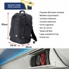 Sac à dos cabine économique BENZI noir | Grand sac à dos avion pas cher Sac à dos cabine économique BENZI noir | Grand sac à dos avion pas cher