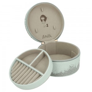 Grande boîte à bijoux ANEKKE bleu | Coffret à bijoux femme original pas cher