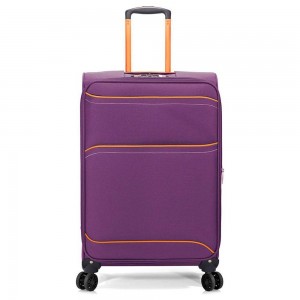 Valise cabine extensible semi-rigide BENZI "Shell" violet | Bagage léger pas cher