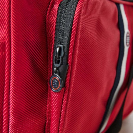 Sac de sport SERGE BLANCO "Bleu Blanc Rouge" rouge | Sac de voyage homme marque française de qualité Sac de sport SERGE BLANCO "Bleu Blanc Rouge" rouge | Sac de voyage homme marque française de qualité