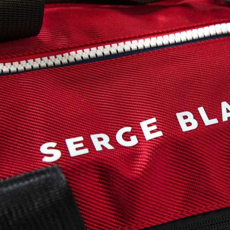 Sac de sport SERGE BLANCO "Bleu Blanc Rouge" rouge | Sac de voyage homme marque française de qualité