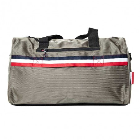 Sac de sport SERGE BLANCO "Bleu Blanc Rouge" vert kaki | Sac de voyage homme marque française de qualité