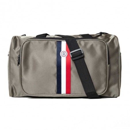 Sac de sport SERGE BLANCO "Bleu Blanc Rouge" vert kaki | Sac de voyage homme marque française de qualité