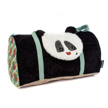 Sac week-end enfant LES DÉGLINGOS "Rototos le panda" | Sac de voyage mixte fille garçon original