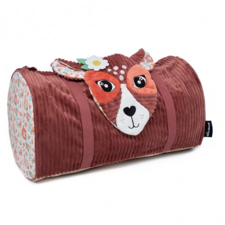 Sac week-end enfant LES DÉGLINGOS "Mélimélos la biche" | Sac de voyage fille original Sac week-end enfant LES DÉGLINGOS "Mélimélos la biche" | Sac de voyage fille original