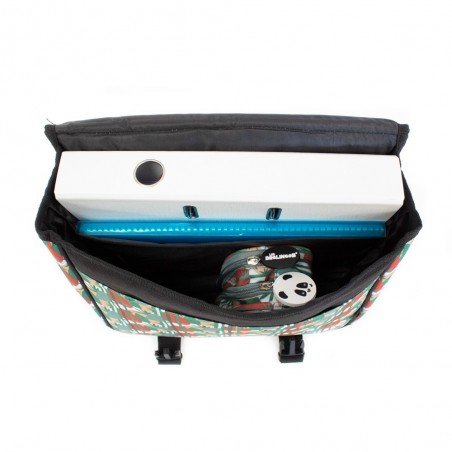 Cartable 35cm LES DÉGLINGOS "Rototos le panda" | Sac scolaire GS CP CE1 CE2 mixte original pas cher Cartable 35cm LES DÉGLINGOS "Rototos le panda" | Sac scolaire GS CP CE1 CE2 mixte original pas cher