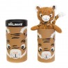 Peluche grand simply en boîte LES DÉGLINGOS "Spéculos le tigre" Peluche grand simply en boîte LES DÉGLINGOS "Spéculos le tigre"