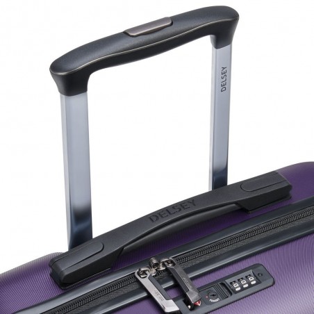 Valise cabine slim DELSEY "Air Armour" - violet foncé | Bagage cabine qualité femme Valise cabine slim DELSEY "Air Armour" - violet foncé | Bagage cabine qualité femme