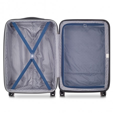 Valise extensible 68cm DELSEY "Air Armour" bleu nuit | Valise taille moyenne solide qualité marque française Valise extensible 68cm DELSEY "Air Armour" bleu nuit | Valise taille moyenne solide qualité marque française