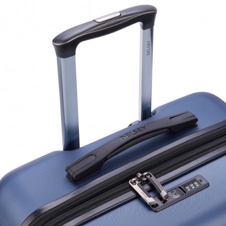 Valise extensible 68cm DELSEY "Air Armour" bleu nuit | Valise taille moyenne solide qualité marque française Valise extensible 68cm DELSEY "Air Armour" bleu nuit | Valise taille moyenne solide qualité marque française