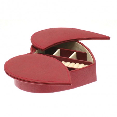 Coffret à bijoux DAVIDTS "Petit Coeur" rouge | Boite à bijoux originale saint valentin