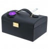 Coffret à bijoux DAVIDTS "Flower" noir/violet | Boîte à bijoux femme haut de gamme Coffret à bijoux DAVIDTS "Flower" noir/violet | Boîte à bijoux femme haut de gamme