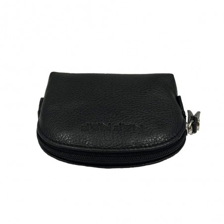 Porte-monnaie en cuir NAF NAF "Camélia" noir | Bourse femme qualité marque française Porte-monnaie en cuir NAF NAF "Camélia" noir | Bourse femme qualité marque française