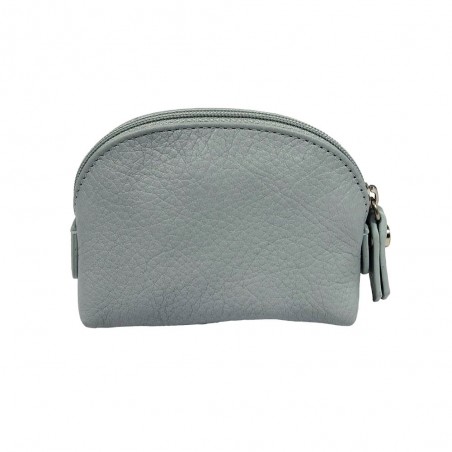 Porte-monnaie en cuir NAF NAF "Dahlia" bleu ciel | Bourse femme qualité marque française Porte-monnaie en cuir NAF NAF "Dahlia" bleu ciel | Bourse femme qualité marque française
