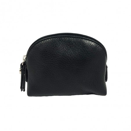Porte-monnaie en cuir NAF NAF "Dahlia" noir | Bourse femme qualité marque française Porte-monnaie en cuir NAF NAF "Dahlia" noir | Bourse femme qualité marque française
