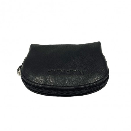 Porte-monnaie en cuir NAF NAF "Dahlia" noir | Bourse femme qualité marque française Porte-monnaie en cuir NAF NAF "Dahlia" noir | Bourse femme qualité marque française