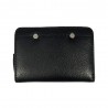 Portefeuille compact en cuir NAF NAF "Dahlia" noir | Porte-monnaie tout-en-un femme qualité marque française Portefeuille compact en cuir NAF NAF "Dahlia" noir | Porte-monnaie tout-en-un femme qualité marque française